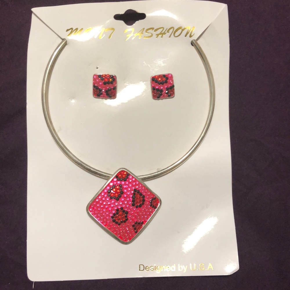 Necklace and Earrings